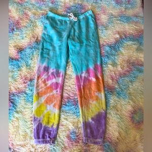 Ocean Drive Tie Dye Print Sweatpants